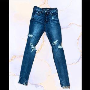 American eagle AE super hi-rise Jeggings